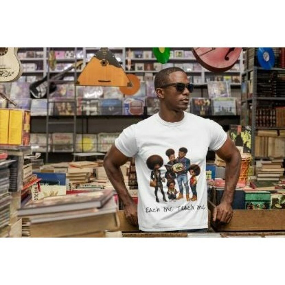 Each One Teach One Graphic T-Shirt For Adults & Kids - Picture 3 of 8